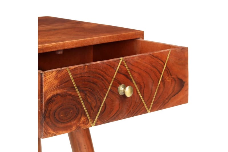 Skänk 90x30x45 cm massivt akaciaträ - Brun - Sideboard & skänk