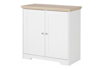 Skänk Annnie 84 cm - Vit|Brun - Förvaring - Förvaringsmöbler - Sideboard & skänk