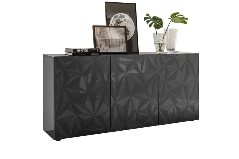 Skänk Ayaka Basic 181 cm - Grå - Förvaring - Förvaringsmöbler - Sideboard & skänk
