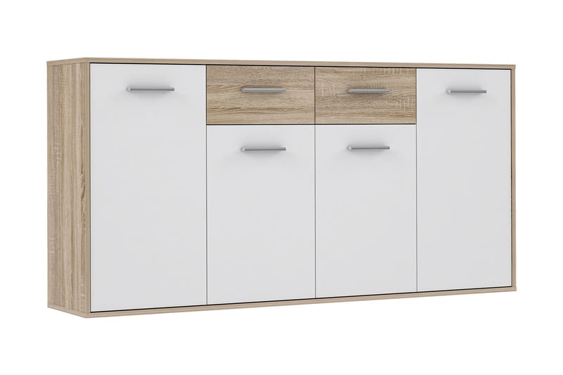 Skänk Barnitz 34x162 cm - Brun|Vit - Sideboard & skänk