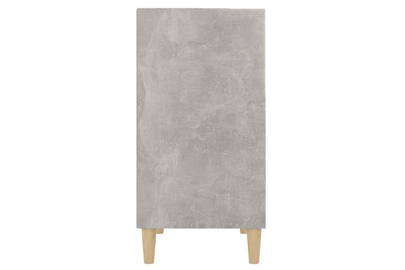 Skänk betonggrå 57x35x70 cm spånskiva - Grå - Sideboard & skänk