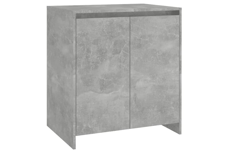 Skänk betonggrå 70x40x73,5 cm spånskiva - Grå - Sideboard & skänk