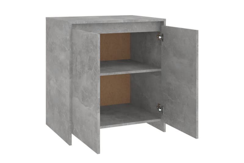 Skänk betonggrå 70x40x73,5 cm spånskiva - Grå - Sideboard & skänk