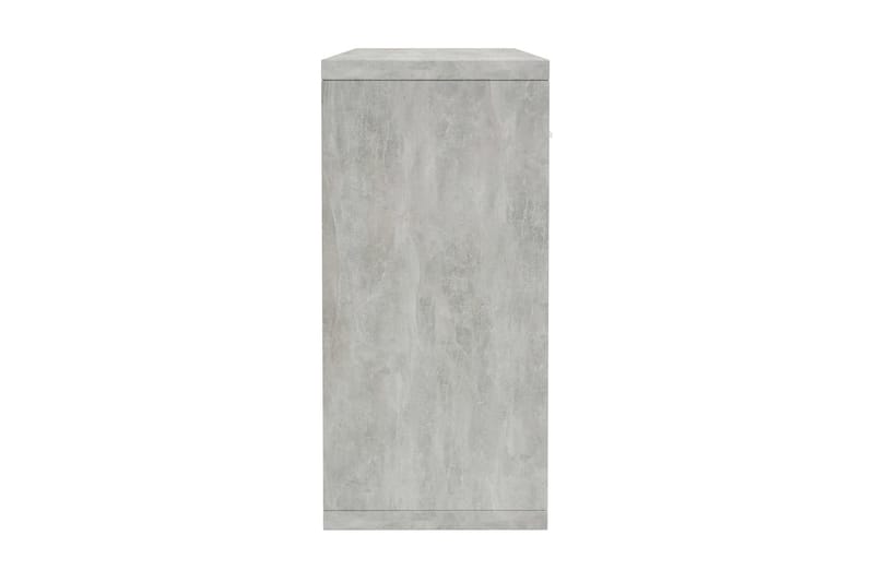 Skänk betonggrå 88x30x65 cm spånskiva - Grå - Sideboard & skänk