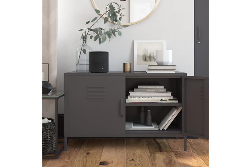 Skänk Bradford 100x40 cm Grå - Dorel Home - Förvaring - Förvaringsmöbler - Sideboard & skänk