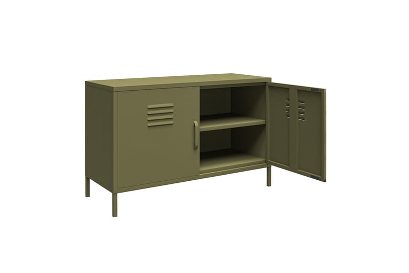 Skänk Bradford 100x40 cm Grön - Dorel Home - Förvaring - Förvaringsmöbler - Sideboard & skänk