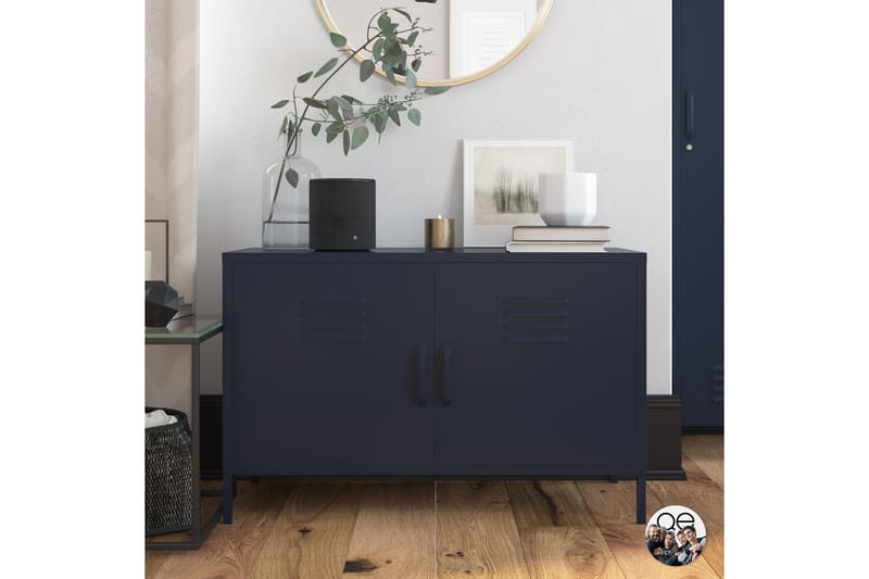 Skänk Bradford 100x40 cm Mörkblå - Dorel Home - Förvaring - Förvaringsmöbler - Sideboard & skänk