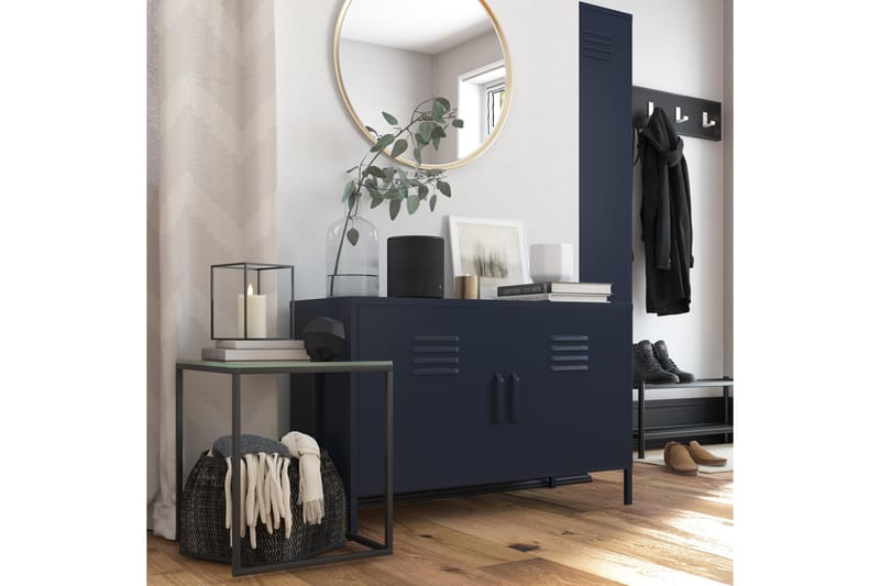 Skänk Bradford 100x40 cm Mörkblå - Dorel Home - Förvaring - Förvaringsmöbler - Sideboard & skänk