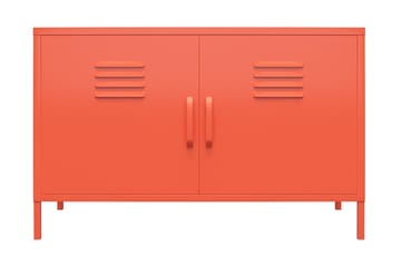 Skänk Cache 100x40 cm 2 Dörrar Orange - Novogratz - Förvaring - Förvaringsmöbler - Sideboard & skänk