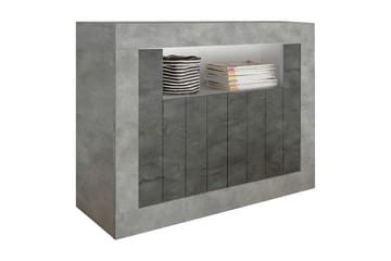 Skänk Calpino Piccolo 110 cm - Gråmelerad - Förvaring - Förvaringsmöbler - Sideboard & skänk