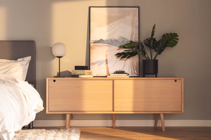 Skänk Century 180 cm - Vitpigmenterad Ek - Förvaring - Förvaringsmöbler - Sideboard & skänk