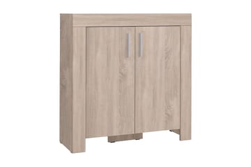 Skänk Cezar 100x42x106 cm - Beige/Grå - Förvaring - Förvaringsmöbler - Sideboard & skänk