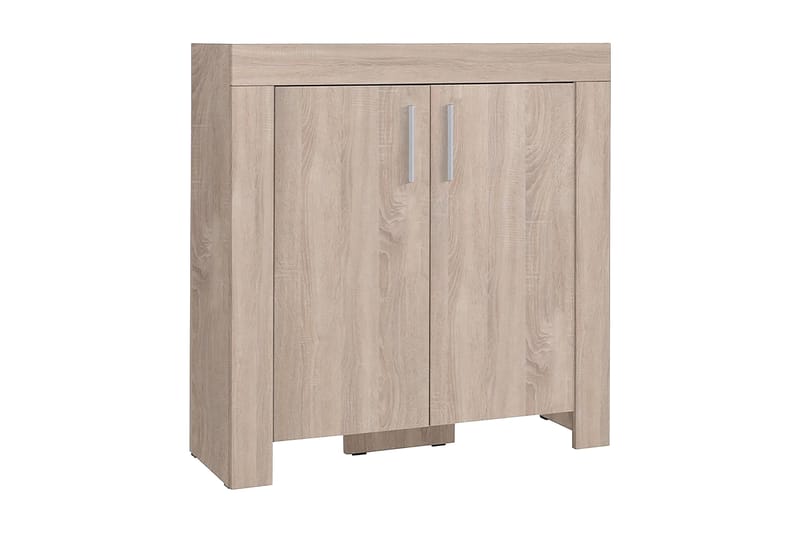 Skänk Cezar 100x42x106 cm - Beige/Grå - Förvaring - Förvaringsmöbler - Sideboard & skänk