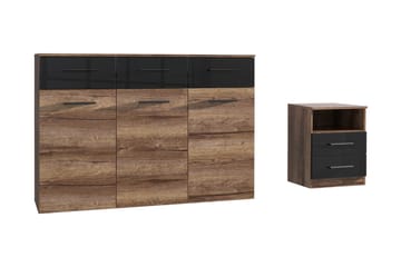 Skänk Chunning 34x135 cm - Brun - Förvaring - Förvaringsmöbler - Sideboard & skänk