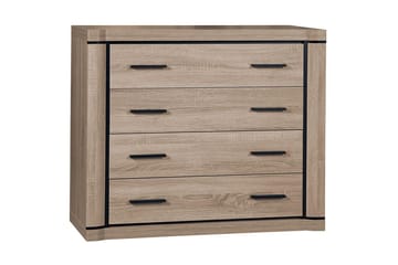 Skänk Dallas 1007x43,5x91 cm - Beige/Grå - Förvaring - Förvaringsmöbler - Sideboard & skänk