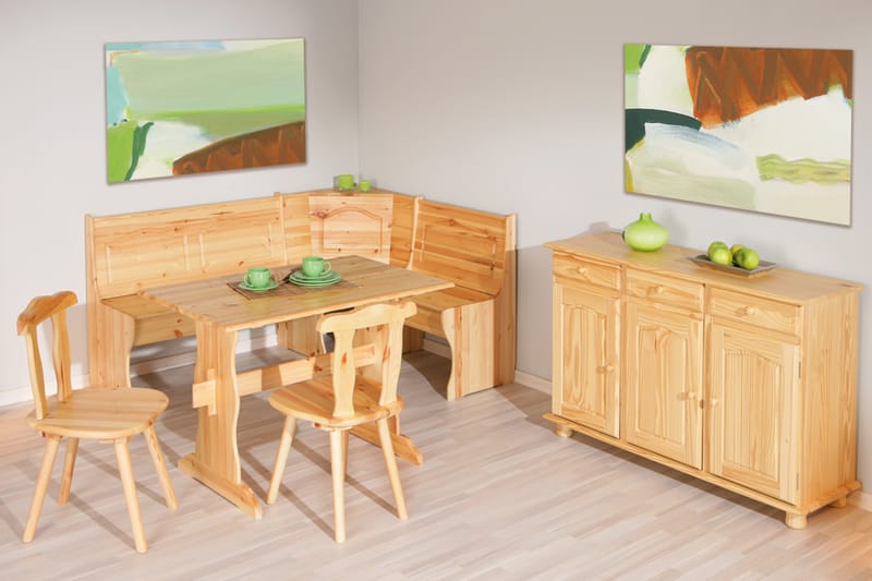 Skänk Ejder 130 cm - Furu - Förvaring - Förvaringsmöbler - Sideboard & skänk