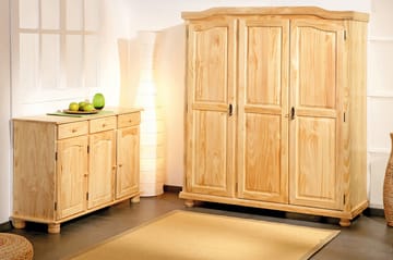 Skänk Ejder 130 cm - Furu - Förvaring - Förvaringsmöbler - Sideboard & skänk