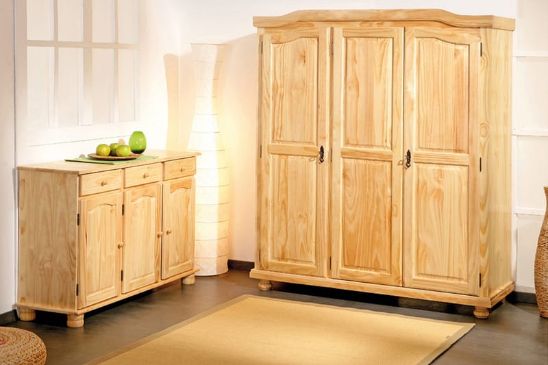 Skänk Ejder 130 cm - Furu - Förvaring - Förvaringsmöbler - Sideboard & skänk
