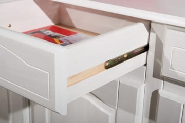 Skänk Ejder 130 cm - Vit - Förvaring - Förvaringsmöbler - Sideboard & skänk