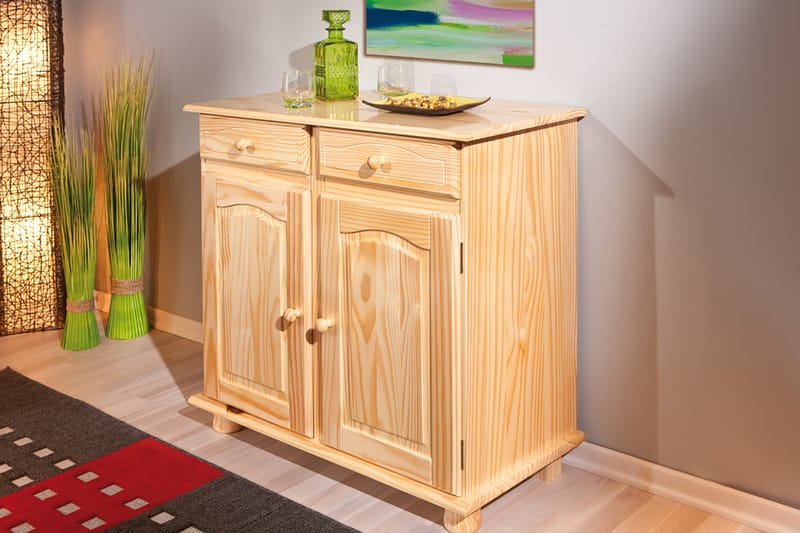 Skänk Ejder 88 cm - Furu - Förvaring - Förvaringsmöbler - Sideboard & skänk