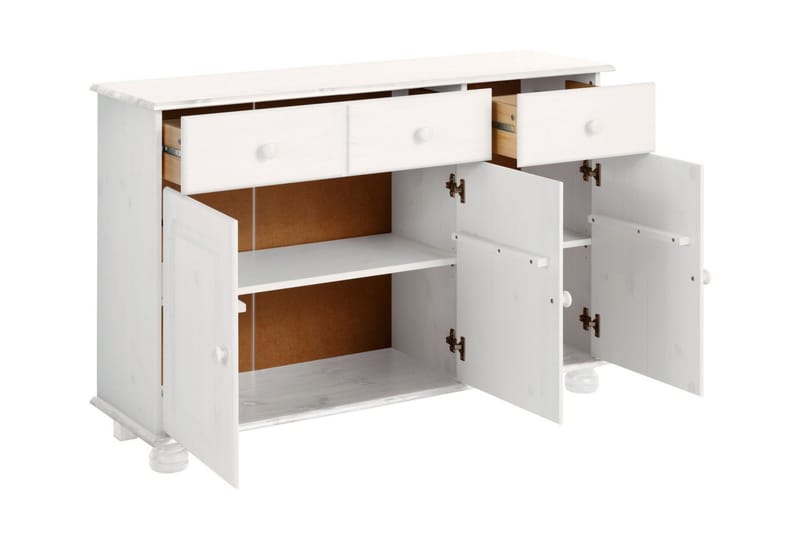 Skänk Estinne 118 cm - Vit - Förvaring - Förvaringsmöbler - Sideboard & skänk