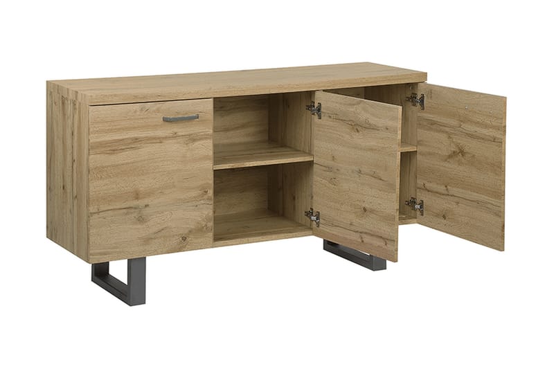 Skänk Fenlason med 3 Dörrar - Trä|Natur - Förvaring - Förvaringsmöbler - Sideboard & skänk