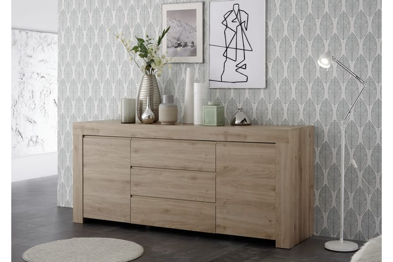 Skänk Firenze 184 cm - Brun - Förvaring - Förvaringsmöbler - Sideboard & skänk