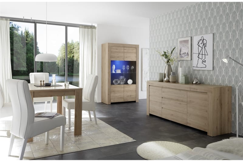 Skänk Firenze 184 cm - Brun - Förvaring - Förvaringsmöbler - Sideboard & skänk