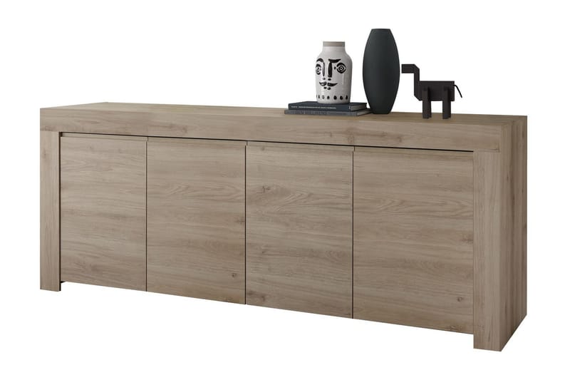 Skänk Firenze 210 cm - Brun - Förvaring - Förvaringsmöbler - Sideboard & skänk