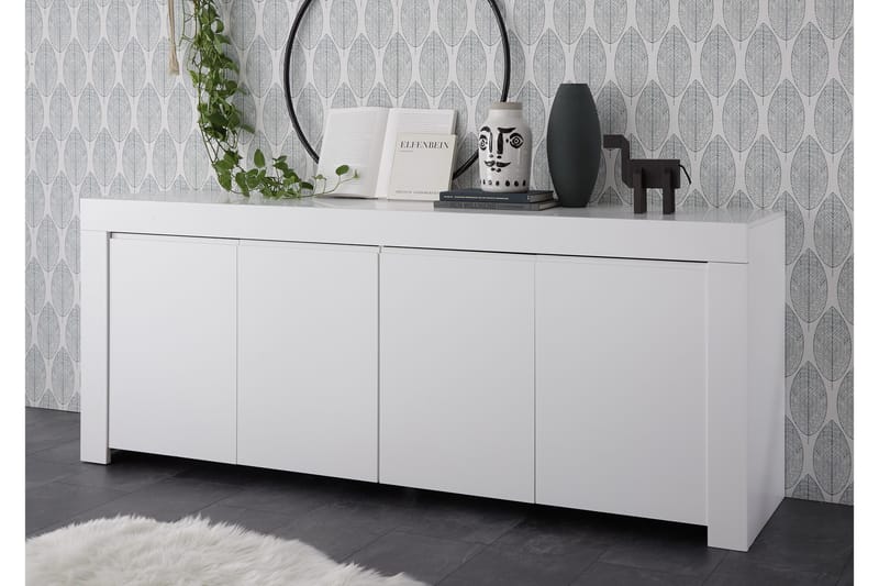 Skänk Firenze 210 cm - Vit - Sideboard & skänk