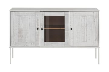 Skänk Franja 130 cm - Beige|Vit - Förvaring - Förvaringsmöbler - Sideboard & skänk