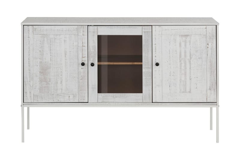 Skänk Franja 130 cm - Beige|Vit - Förvaring - Förvaringsmöbler - Sideboard & skänk