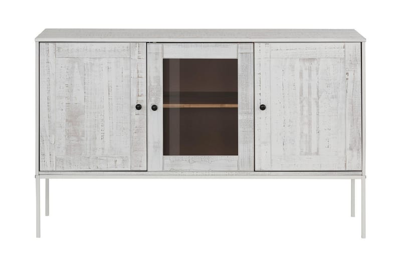 Skänk Franja 130 cm - Beige|Vit - Sideboard & skänk