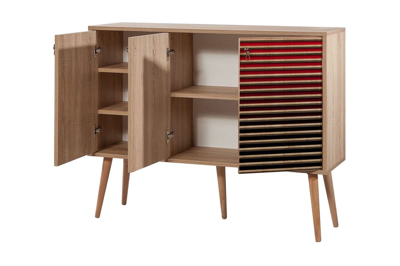 Skänk Gillberga 120 cm - Brun - Förvaring - Förvaringsmöbler - Sideboard & skänk