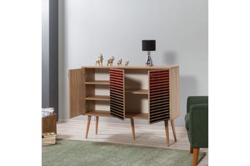 Skänk Gillberga 120 cm - Brun - Förvaring - Förvaringsmöbler - Sideboard & skänk