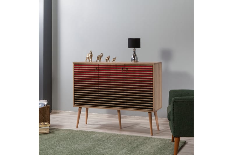 Skänk Gillberga 120 cm - Brun - Förvaring - Förvaringsmöbler - Sideboard & skänk