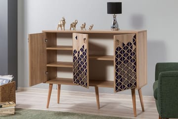 Skänk Gillberga 120 cm - Brun - Förvaring - Förvaringsmöbler - Sideboard & skänk
