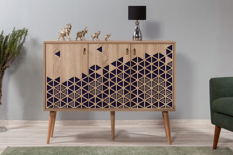 Skänk Gillberga 120 cm - Brun - Förvaring - Förvaringsmöbler - Sideboard & skänk