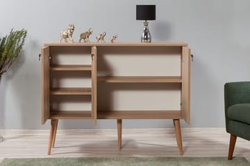 Skänk Gillberga 120 cm - Brun - Förvaring - Förvaringsmöbler - Sideboard & skänk