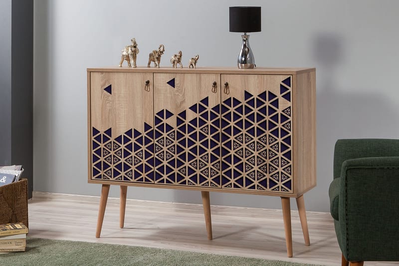 Skänk Gillberga 120 cm - Brun - Förvaring - Förvaringsmöbler - Sideboard & skänk