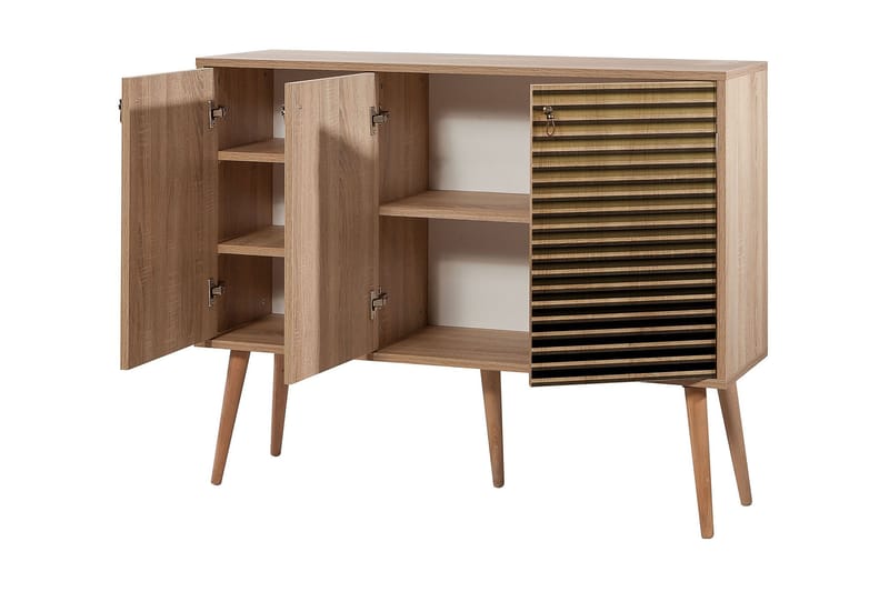 Skänk Gillberga 120 cm - Brun - Förvaring - Förvaringsmöbler - Sideboard & skänk