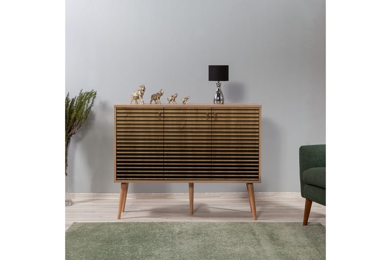 Skänk Gillberga 120 cm - Brun - Förvaring - Förvaringsmöbler - Sideboard & skänk