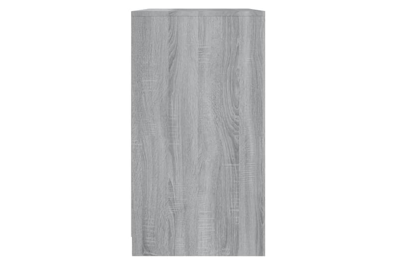 Skänk grå sonoma-ek 70x40,5x75 cm spånskiva - Grå ek - Sideboard & skänk