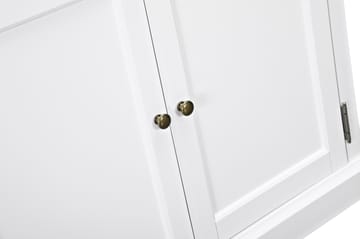 Skänk Hampton 170 cm 4 Dörrar 2 Lådor - Vit|Svart - Förvaring - Förvaringsmöbler - Sideboard & skänk