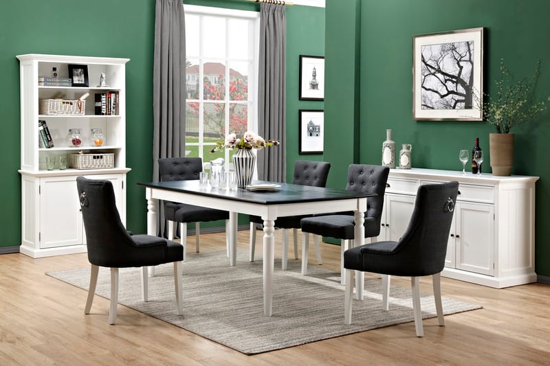 Skänk Hampton Vit - 4 Skåp 2 Lådor - Förvaring - Förvaringsmöbler - Sideboard & skänk