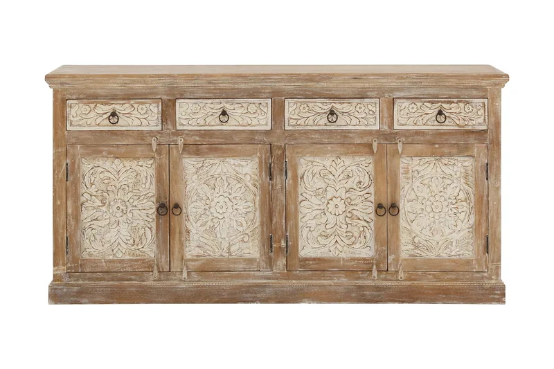 Skänk Hiran 178 cm - Brun - Förvaring - Förvaringsmöbler - Sideboard & skänk
