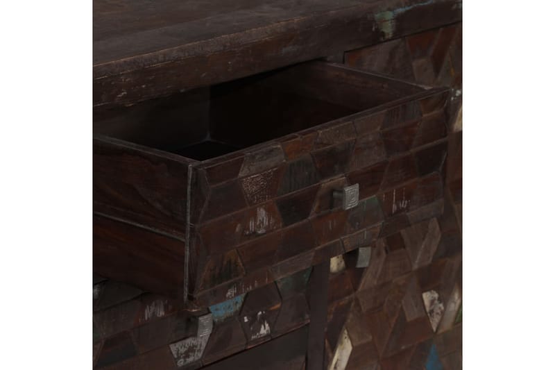 Skänk i massivt återvunnet trä 160x40x80 cm - Brun - Sideboard & skänk