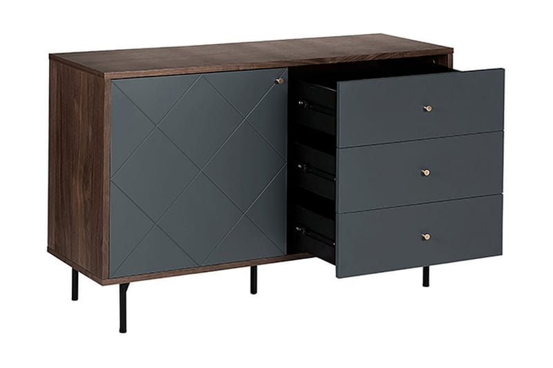 Skänk Kazeem - Grå - Förvaring - Förvaringsmöbler - Sideboard & skänk