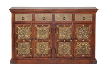 Skänk Lakhi 145 cm - Akacia Brun - Förvaring - Förvaringsmöbler - Sideboard & skänk