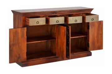 Skänk Lakhi 145 cm - Akacia Brun - Förvaring - Förvaringsmöbler - Sideboard & skänk